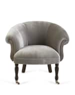 Image 3 of 4: Haute House Silver Sausalito Chair