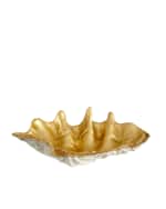 Image 4 of 4: Regina Andrew Golden Shell Bowl