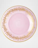 Image 1 of 5: Neiman Marcus Blush Oro Bello Dinner Plates, Set of 4