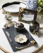 Image 3 of 3: Michael Aram Anemone Large Cheese Board with Knife
