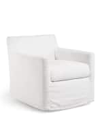 Image 2 of 4: Oscar Slipcover Chair