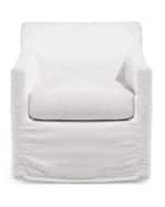 Image 3 of 4: Oscar Slipcover Chair