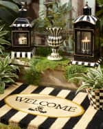 Image 5 of 6: MacKenzie-Childs Awning Stripe Welcome Mat
