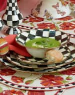 Image 3 of 5: MacKenzie-Childs Courtly Check Cereal Bowl