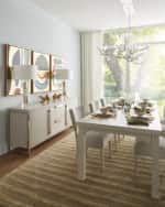 Image 2 of 8: Neiman Marcus 12-Piece Gold Brushstroke Dinnerware Set