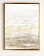 Image 1 of 4: "Golden Horizon" Giclee on Canvas Wall Art
