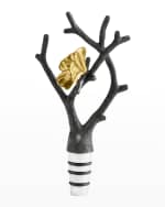 Image 1 of 4: Michael Aram Butterfly Ginkgo Bottle Stopper