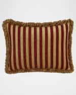 Image 2 of 4: Austin Horn Collection Bellissimo Standard Pieced Sham with Fringe