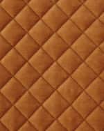 Image 1 of 2: Austin Horn Collection Elite Quilted Velvet Coverlet, Queen