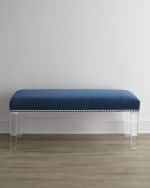 Image 1 of 2: Massoud Water's Edge 60"L Bench