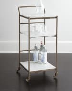 Image 1 of 3: Four Hands Coolidge Bar Cart
