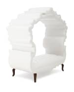Image 3 of 4: Haute House White Thebes Bench
