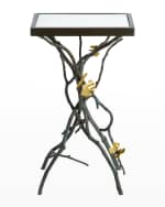 Image 1 of 4: Michael Aram Butterfly Ginkgo Accent Table