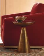 Image 5 of 5: Four Hands Marlow Mod Pedestal Side Table