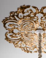 Image 1 of 2: Lace Pattern Ceiling Medallion