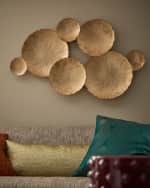 Image 2 of 3: Ares Gold-Tone Wall Decor