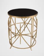 Image 1 of 3: Lara Granite Side Table