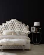 Image 2 of 3: Haute House Daniella Tufted Queen Bed