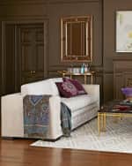 Image 3 of 4: Haute House Bently White Tufted Sofa