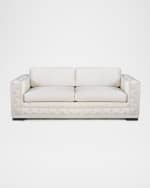 Image 1 of 4: Haute House Bently White Tufted Sofa