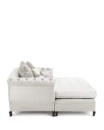 Image 5 of 5: Haute House Duncan Tufted Chaise