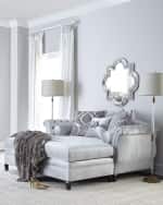 Image 2 of 5: Haute House Duncan Tufted Chaise