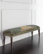 Image 1 of 4: Haute House Peacock Bench, 62"