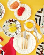 Image 2 of 2: kate spade new york 5-piece malmo gold flatware place setting