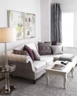 Image 2 of 3: Haute House Duncan Sectional Sofa, 111.5"