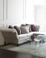 Image 3 of 3: Haute House Duncan Sectional Sofa, 111.5"