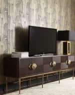 Image 3 of 4: Global Views Byron Entertainment Console