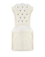 Image 3 of 4: Haute House Allison Tufted Vanity Chair