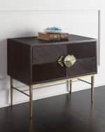 Image 1 of 2: Global Views Byron Two-Drawer Chest
