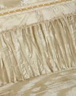 Image 1 of 3: Austin Horn Collection Fortuni Silk Dust Skirt,  Queen