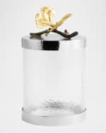 Image 1 of 3: Michael Aram Butterfly Ginkgo Canister, Small