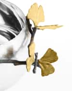 Image 4 of 5: Michael Aram Butterfly Ginkgo Serve Bowl
