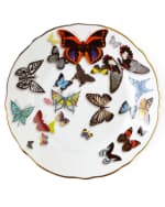 Image 1 of 2: Christian LaCroix X Vista Alegre Butterfly Parade Bread & Butter Plate
