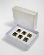 Image 1 of 2: ANNA New York Vida Smokey Quartz Whisky Cubes, Set of 6