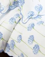 Image 1 of 2: Matouk Charlotte Duvet Cover, FULL-QUEEN