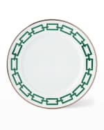 Image 1 of 2: GINORI 1735 Cantene Green Dinner Plate