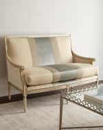Image 5 of 5: Massoud Lilah Buff Colorblock Settee