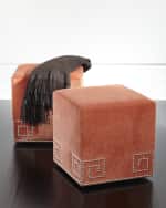 Image 3 of 3: Massoud Honey Amber Ottoman