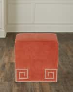 Image 1 of 3: Massoud Honey Amber Ottoman