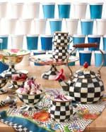 Image 3 of 5: MacKenzie-Childs Courtly Check Ice Cream Bowl