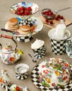 Image 4 of 5: MacKenzie-Childs Courtly Check Ice Cream Bowl