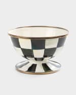 Image 1 of 5: MacKenzie-Childs Courtly Check Ice Cream Bowl