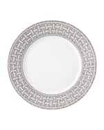 Image 1 of 3: Hermes Mosaique au 24 Platinum Dinner Plate