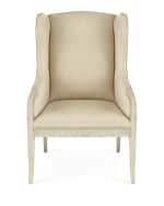 Image 3 of 4: Massoud Granger Leather Chair
