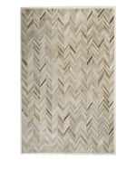 Image 2 of 2: Exquisite Rugs Maguire Hairhide Rug, 5' x 8'