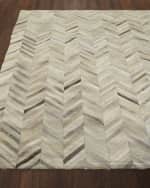 Image 1 of 2: Exquisite Rugs Maguire Hairhide Rug, 5' x 8'